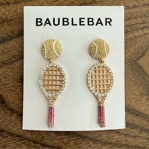 BaubleBar Gold Button Earrings